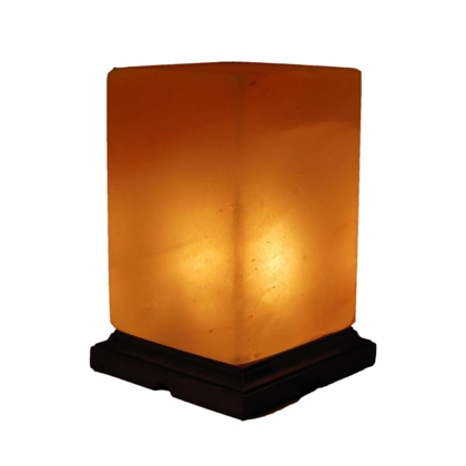 4 x Rectangle Shaped Himalayan Salt Lamps
