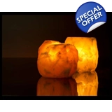 16x Natural Himalayan Salt Candle Hold..