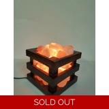 Himalayan Salt Wooden Basket style 5