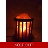 Himalayan Salt Wooden Basket style 4