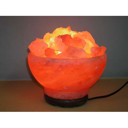4 x Fire Bowl Himalayan Salt Lamps