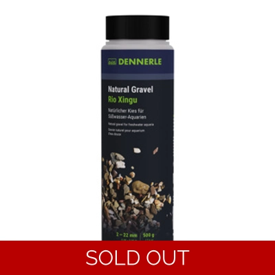 Dennerle Natural Gravel Rio Xingu 2-22mm 500g Dennerle Natural Gravel Rio Xingu 2-22mm 500g