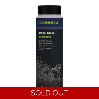 Dennerle Natural Gravel Rio Branco 0.1-2mm 500g Dennerle Natural Gravel Rio Branco 0.1-2mm 500g