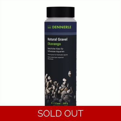 Dennerle Natural Gravel Okavango 8-12mm 500g Dennerle Natural Gravel Okavango 8-12mm 500g