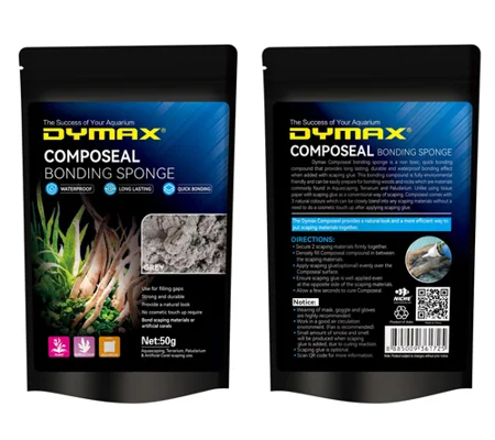 DYMAX COMOPOSEAL DARK GREY 25G NEW !
