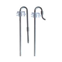 Scapers Stainless Steel Inlet Outlet Kit 12mm