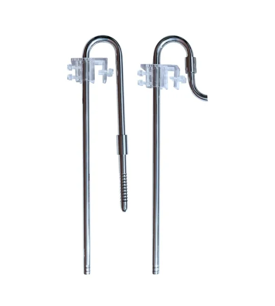 Scapers Stainless Steel Inlet Outlet Kit 16mm