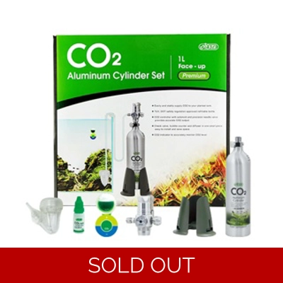 Ista Premium CO2 Cylinder Set 1L Face Up