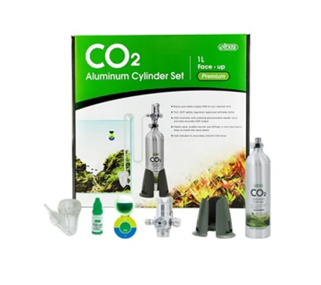 Ista Premium CO2 Cylinder Set 1L Face Up