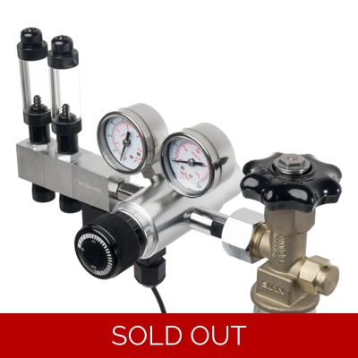 Strideways PRO CO2 Regulator Plus – Dual Stage