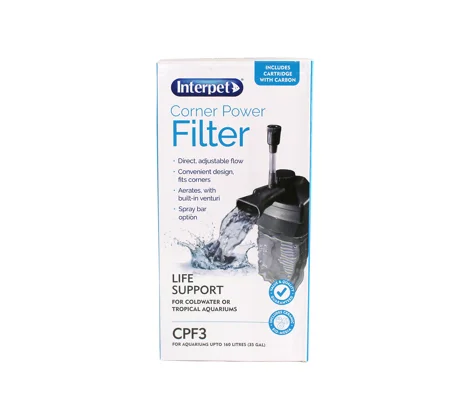 Interpet Corner Power Cartridge Filter CPF3