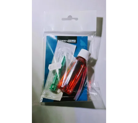 CO2 bubble counter fluid - 30 ml pink or blue