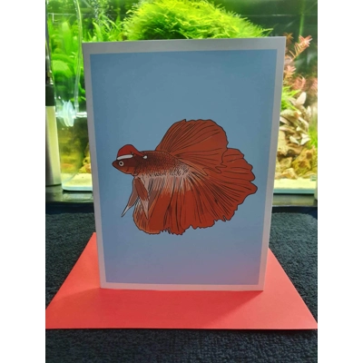Betta Christmas card Betta Christmas card