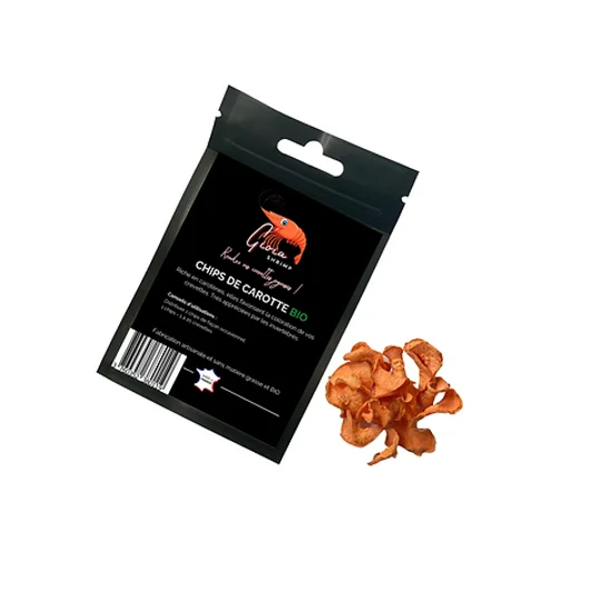 Organic carrot chips