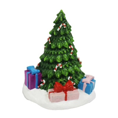 Christmas tree aquarium decor small