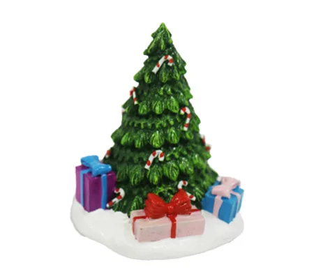 Christmas tree aquarium decor small