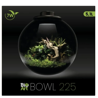 Superfish BioArt Bowl Terrarium Black 225mm