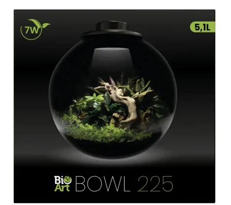 Superfish BioArt Bowl Terrarium Black 225mm