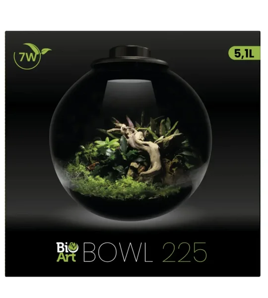 Superfish BioArt Bowl Terrarium Black 225mm