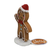 FESTIVE GINGERBREAD MAN ORNAMENT