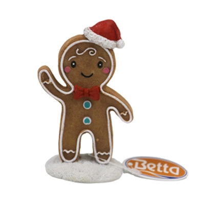 FESTIVE GINGERBREAD MAN ORNAMENT FESTIVE GINGERBREAD MAN ORNAMENT