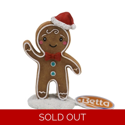 FESTIVE GINGERBREAD MAN ORNAMENT