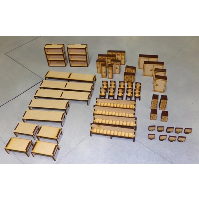 28mm MODERN FURNITURE KIT