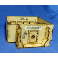 THE ARMOURY, A CORRIDOR ROOM SECTION