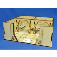 THE BRIG, A CORRIDOR ROOM SECTION