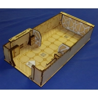 THE SHUTTLE BAY, A CORRIDOR ROOM SECTION