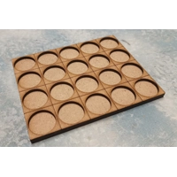 MOVEMENT TRAY 20mm ROUND BASE TO 25MM SQUARE