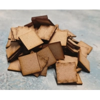 25mm x 25mm BASES x 100