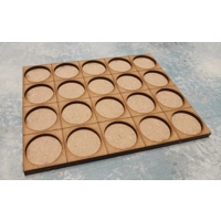 MOVEMENT TRAY 25mm ROUND BASE TO 30mm SQUARE