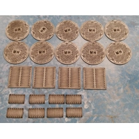 MAINTENANCE HATCH AND GRATE SET