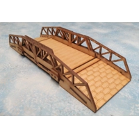 BRIDGE, RAILED, EXTENDABLE, 100mm