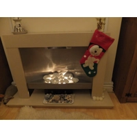 CAT CHRISTMAS STOCKING HAVE A PUR..