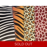 ANIMAL PRINT CARD SHEETS FOR CRAF..