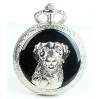 Lovely Silver Quartz Pocket Watch..