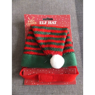 ELF HAT FOR YOUR DOG OR CAT DRESS UP YOUR PET FOR CHRISTMAS