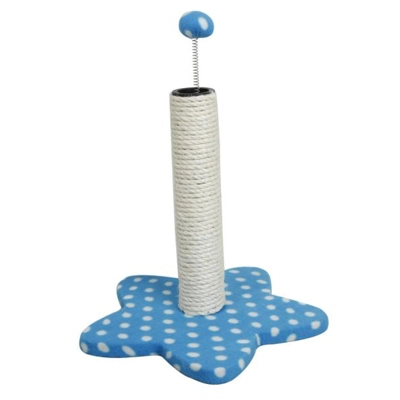 Blue Star Kitten Scratching Post