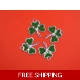 4 x Clover Charms for Jewelry Making Projects