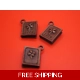 ** BOOK SHAPED ** LUCK CHARM *BRONZE COLOURED (x..