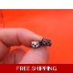Stylish & Cute Black Cat Face Stud Earings Pair