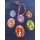 Elegant Colourful Cat Pendant 6 Colours to choos..
