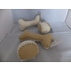 Natural Cotton Toy with Squeaker