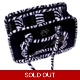 LUXURY DOG CARRIER LEOPARD OR ZEBRA DESIGN