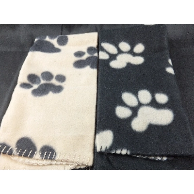 SMALL PAW PRINT BLANKET 60 x 50cm
