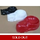Cat Shaped Bowl, Black, White or Red