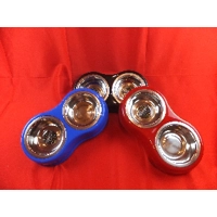Twin Bowls Feeding Station Red Bl..