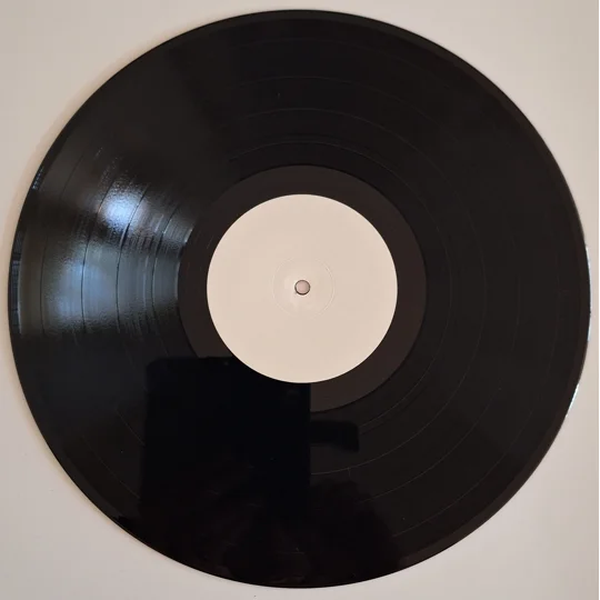 Slayer / Dark Angel 1984 demo recordings LP Test Pressing white label Darkness Over California
